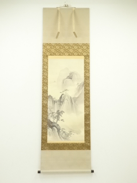 JAPANESE HANGING SCROLL / PRINTED / Mt.PENGLAI